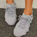 Running Sport Sneaker Shock Shoes para adultos transpirables